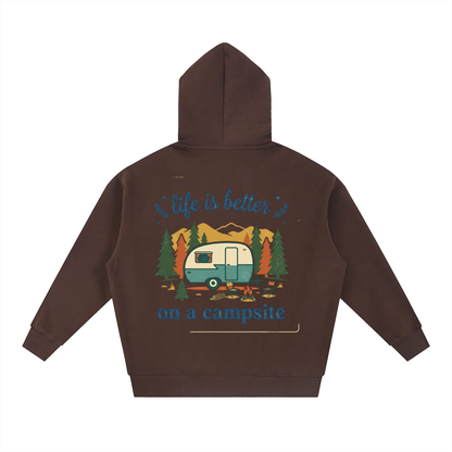 Life is Better zip Hoodie
