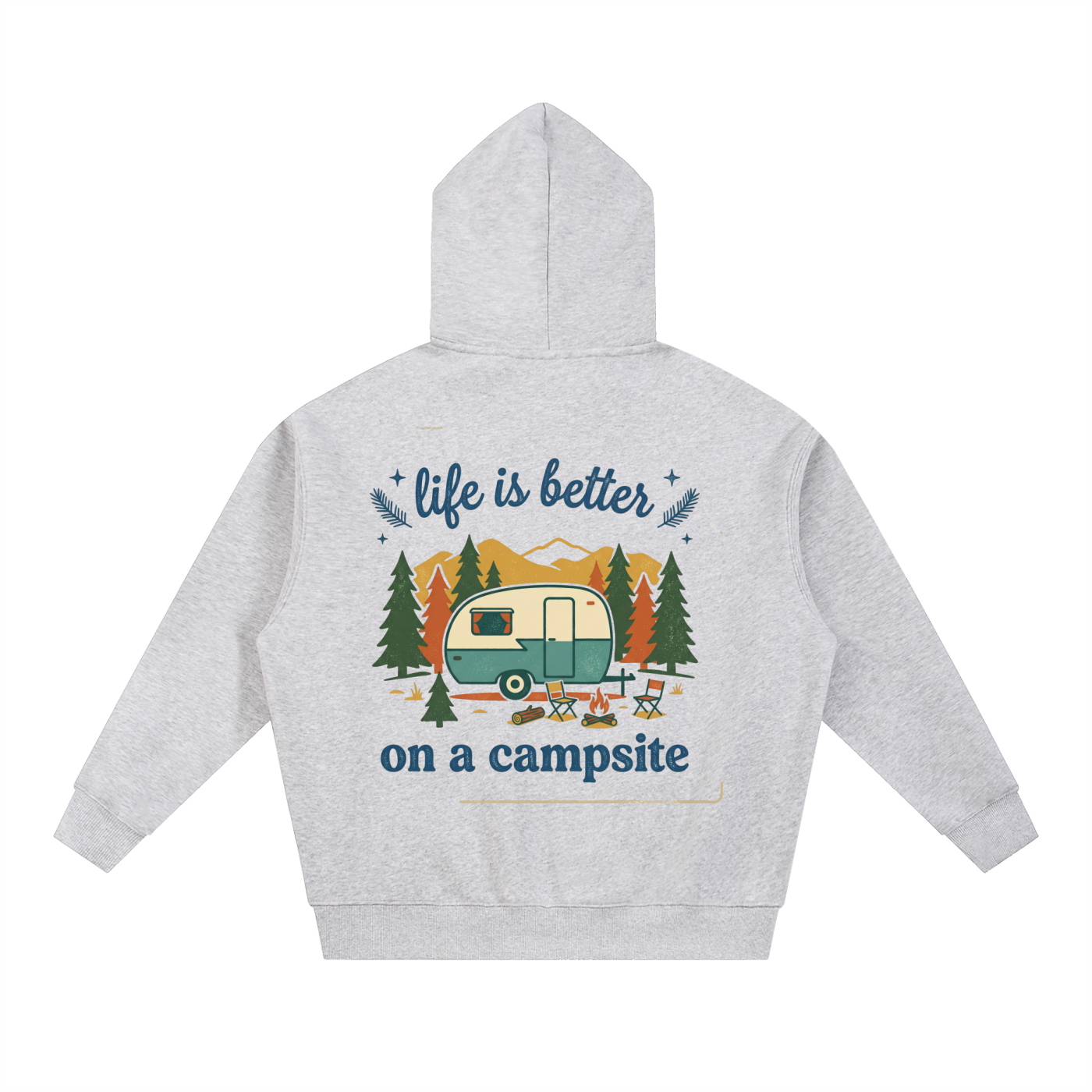 Life is Better zip Hoodie