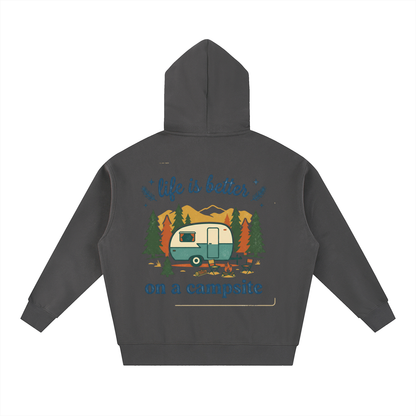 Life is Better zip Hoodie